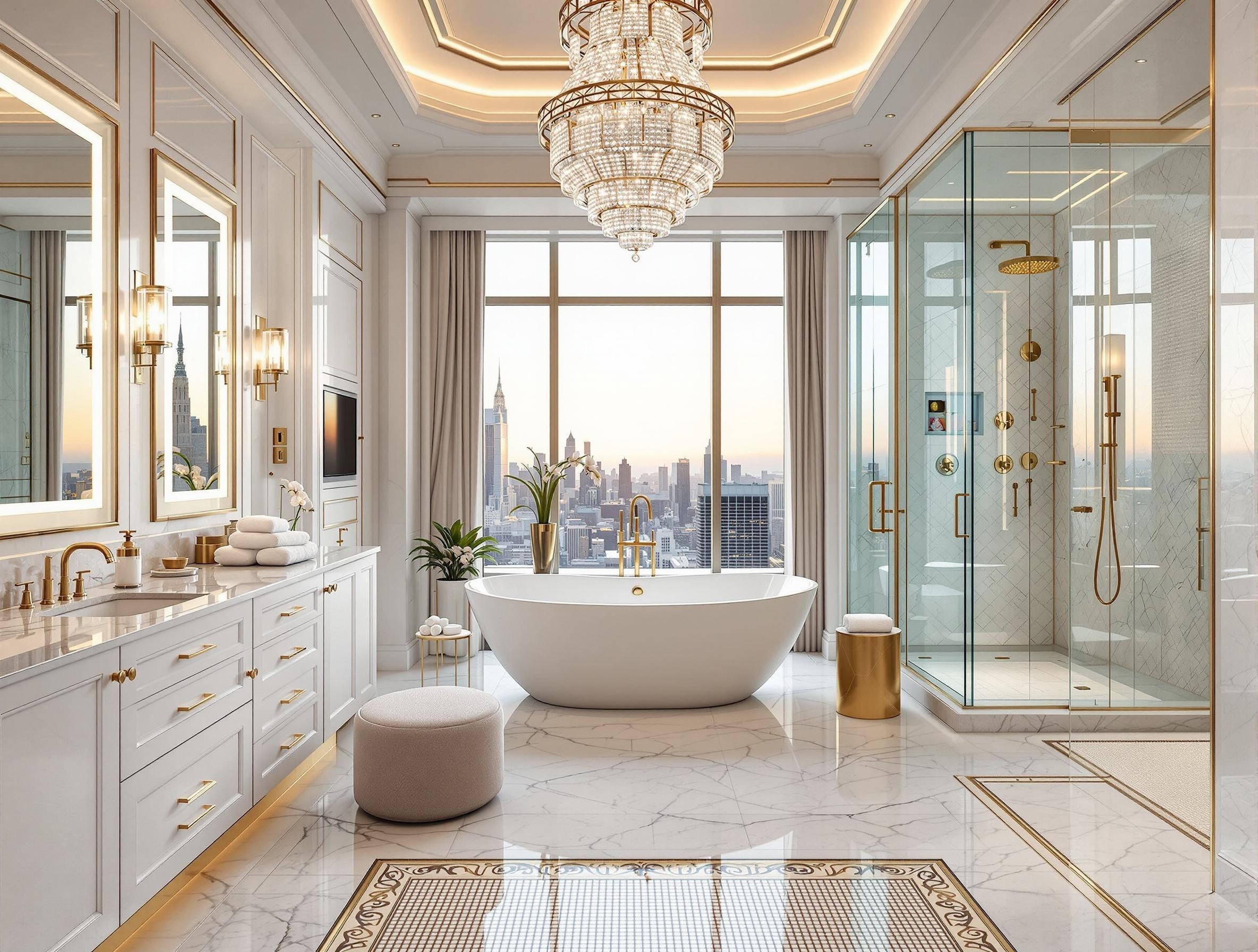 Deluxe Room - Bathroom with luxury amenities