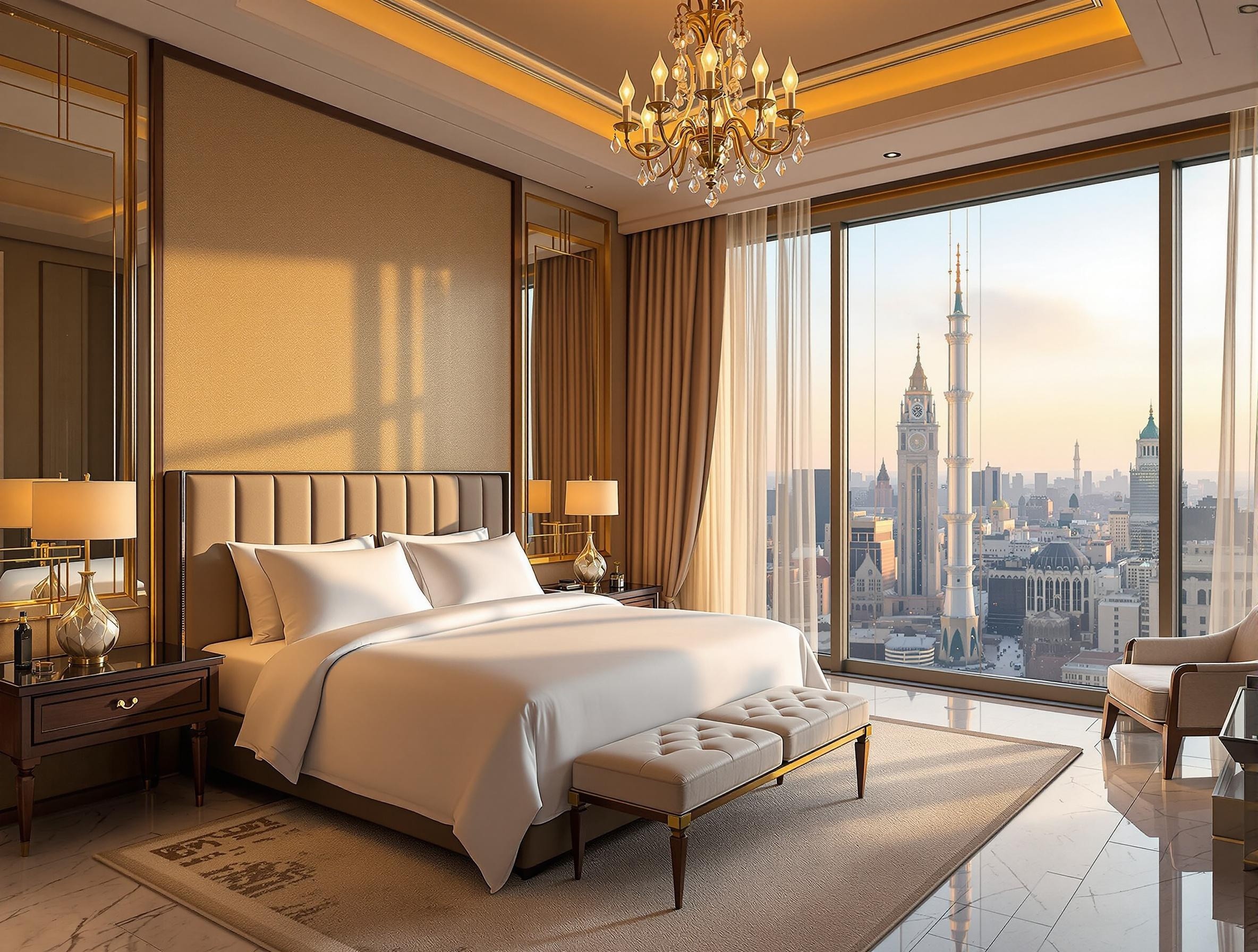 Deluxe Room - Spacious interior with king-size bed and modern amenities