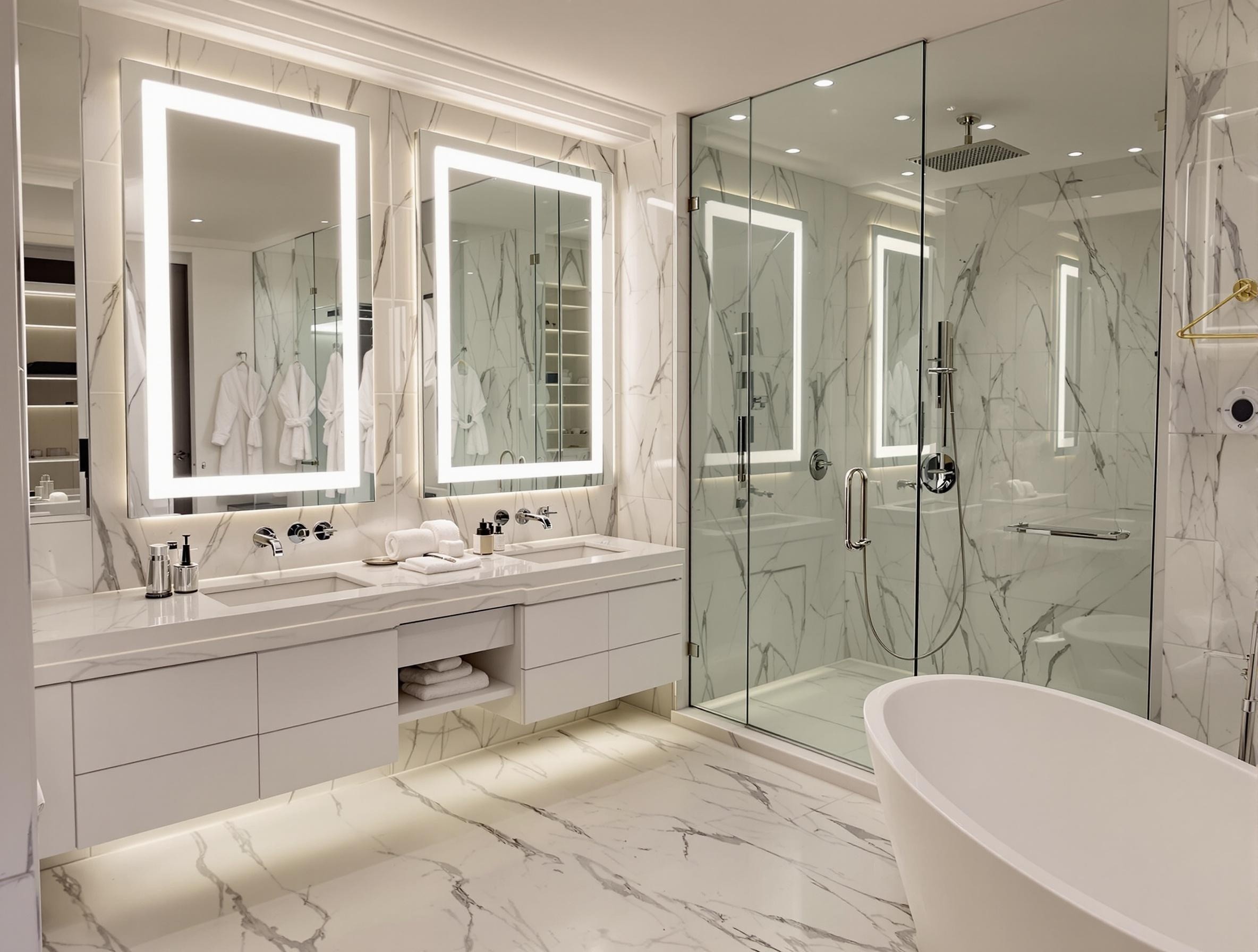 Executive Suite - Bedroom with king-size bed and luxury amenities